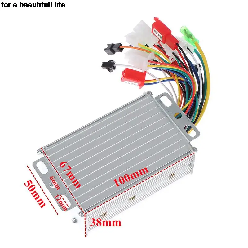 Electric Bike Controller 1pc 36/48V Electric Bike 350W Brushless DC Motor Controller for Electric Bicycle Accessories