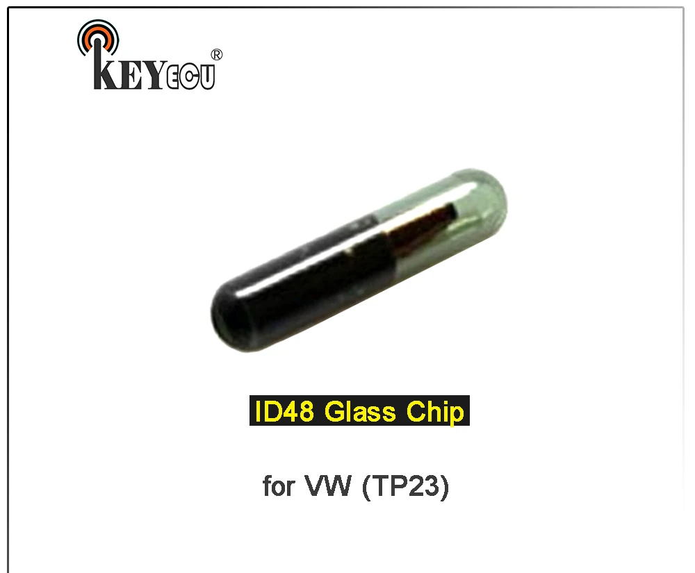 Keyforkess 1x 5x 10x 30x 50x CAN TP23 ID48 A1 Chip di vetro Transponder chiave a distanza Chip per Volkswagen Touran Tiguan GTI Golf Beetle - S1dc63eec2a1441018ba452c47d36bd000