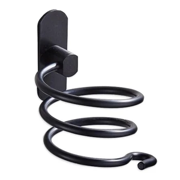 เครื่องเป่าผมOrganizer Rackอลูมิเนียมห้องน้ําเครื่องเป่าผมและStraightenerผู้ถือชั้นวางติดผนังอุปกรณ์เสริมBlowerชั้นวาง 8