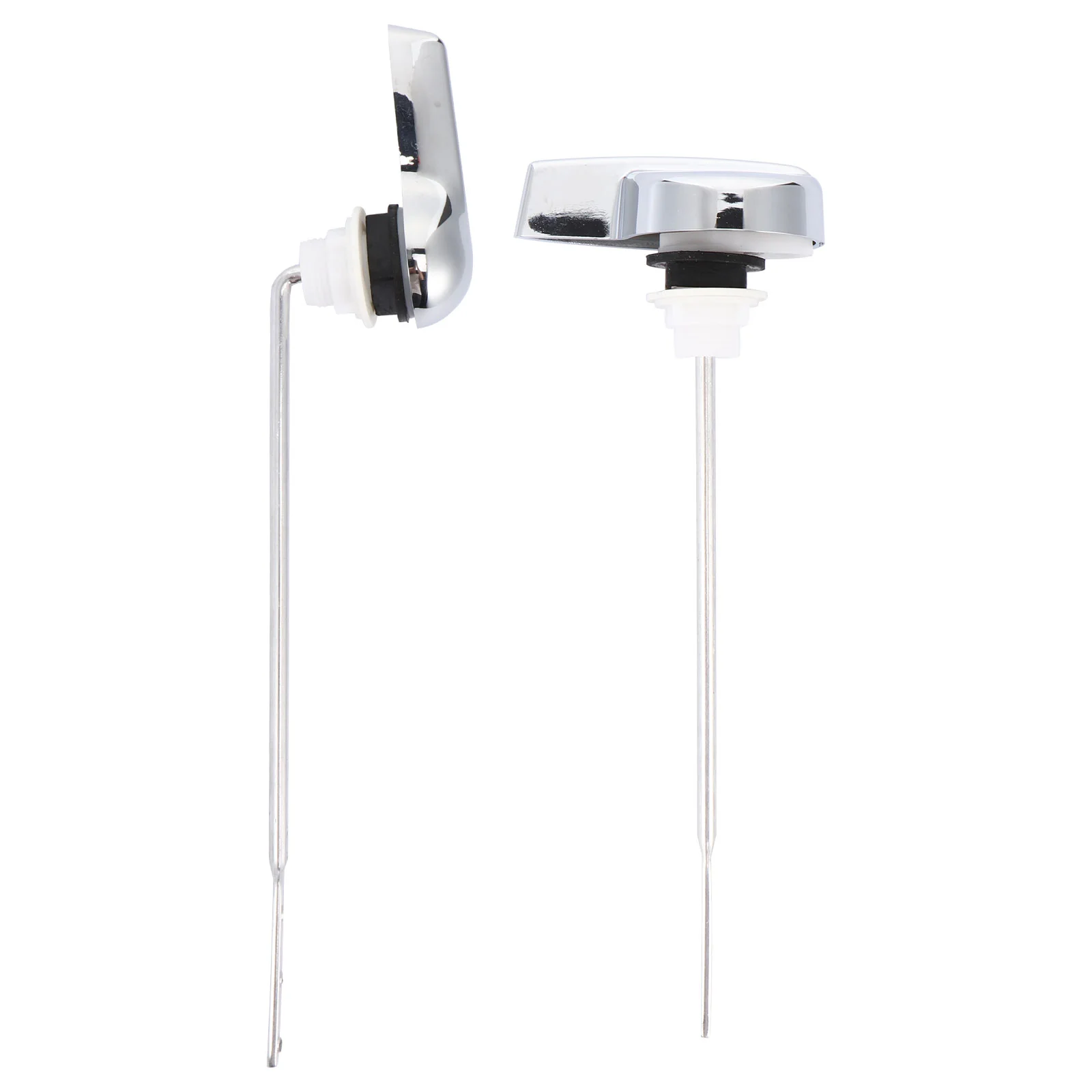 

2 Pcs to Pump Water Toilet Wrench Button Tank Replacement Parts Abs Flush Lever