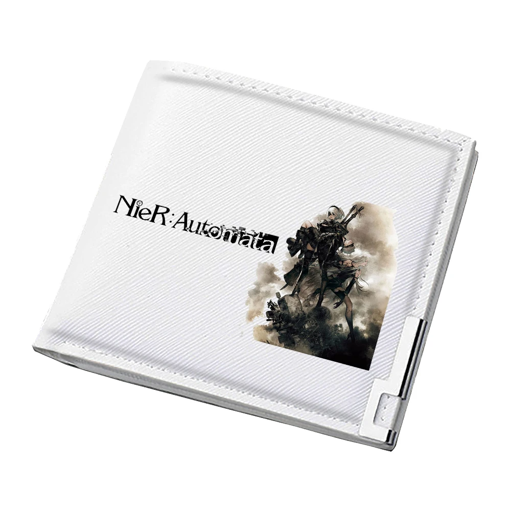 NieR:Automata Game Short Wallets YoRHa No.2 Print Cartoon Purses