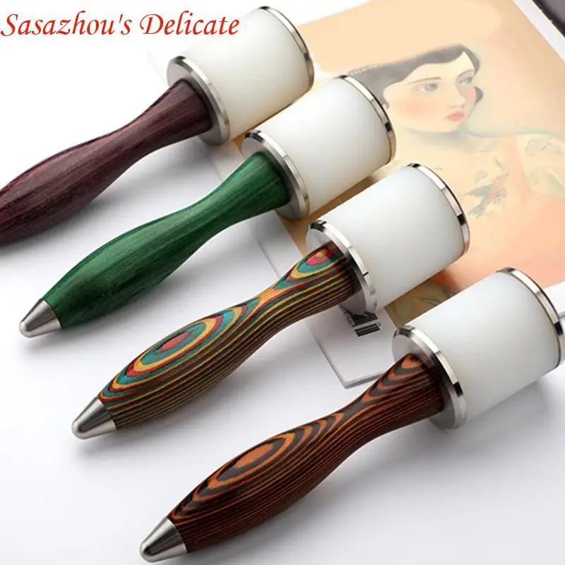 X4YD 나일론 망치 말렛 가죽 조각 망치 Leathercraft 망치 가죽 공예 매니아를위한 수직 망치