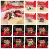 Novelty Soft Cat Paw Squeeze Toy Waffle Cartoon Christmas Fidget Doll Elastic Pizza Pinch Food Series Toy Funny 5