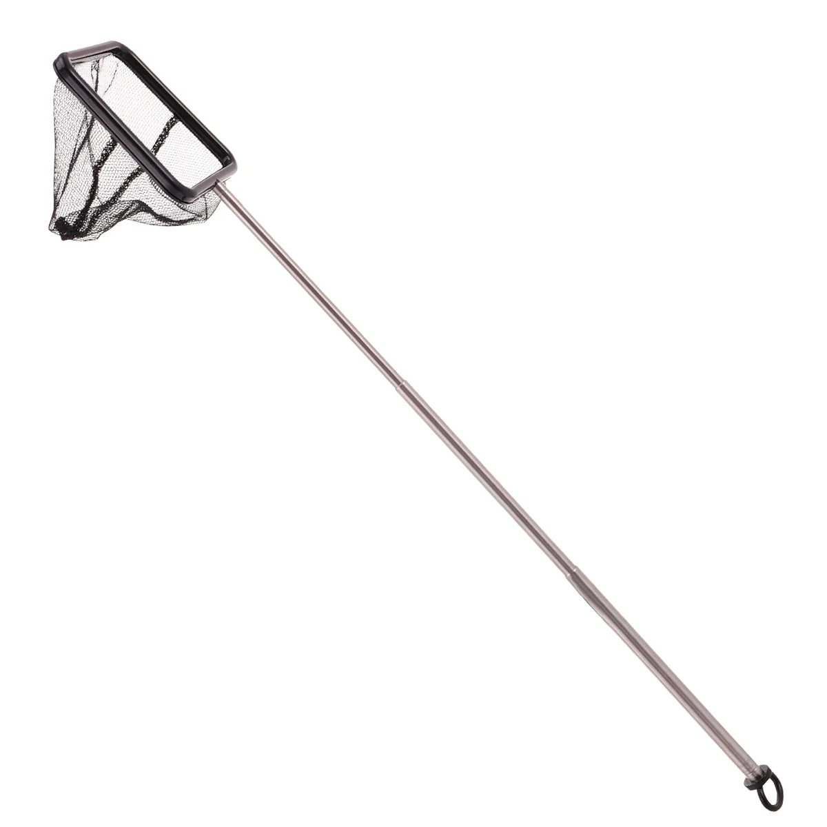 

Aquarium Fish Net Tank Stainless Steel Telescopic Handle Fish Mesh Long Extendable Folding Rod For Betta Aquarium Pond Supplies