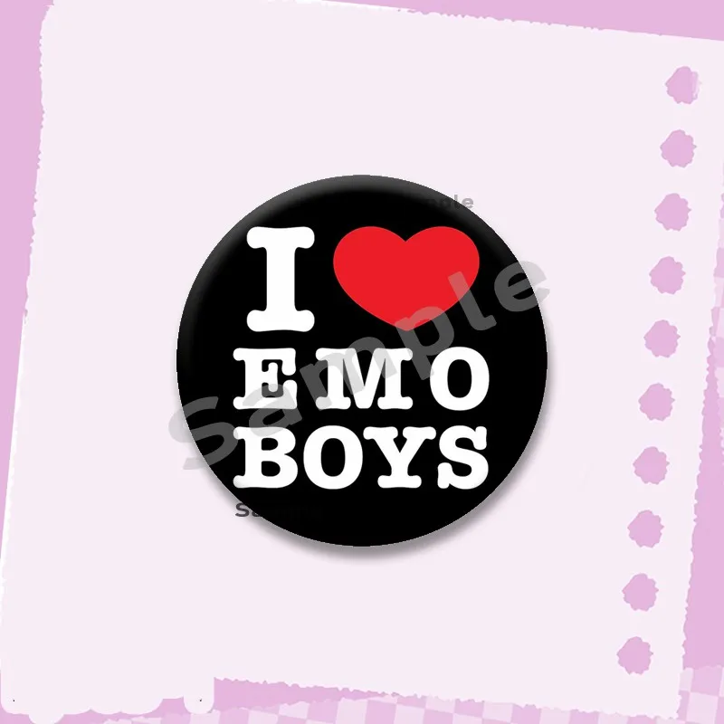 Kreative I Love My GF/BF Soft Button Pins Kunststoff Snap-in Brosche Lustige Herz Zitate Abzeichen Kleidung Tasche Dekor Zubehör Schmuck – Detail 4