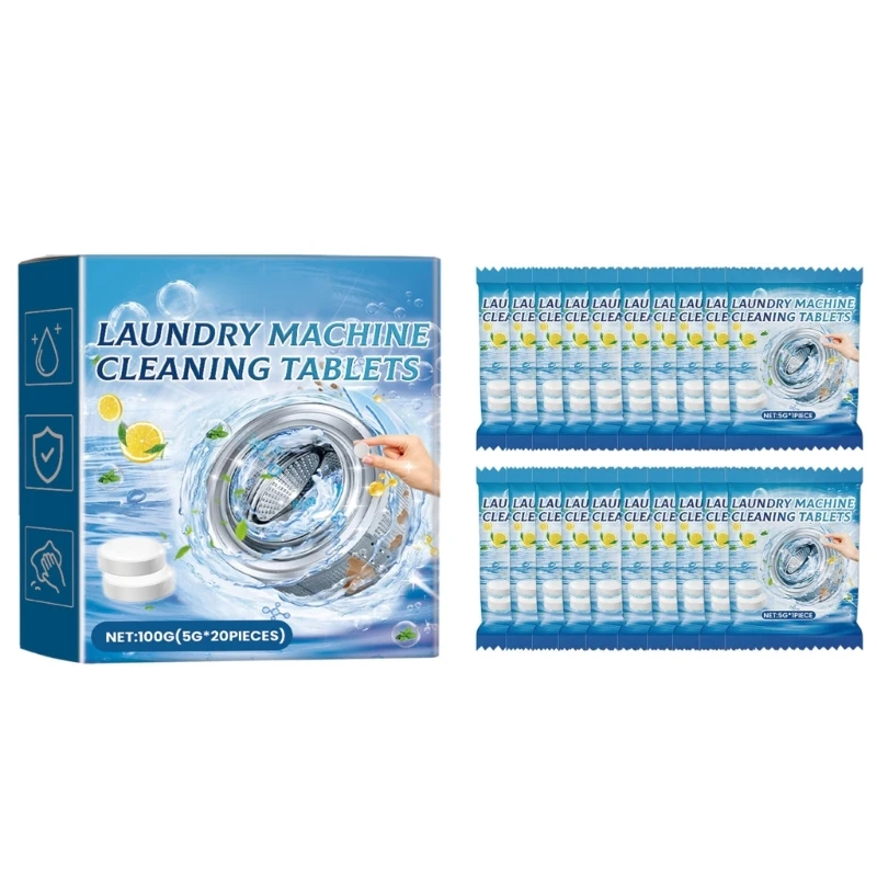Washing Machines Cleaning Tablets Effective Cleaning, Eliminates Dirt Washer