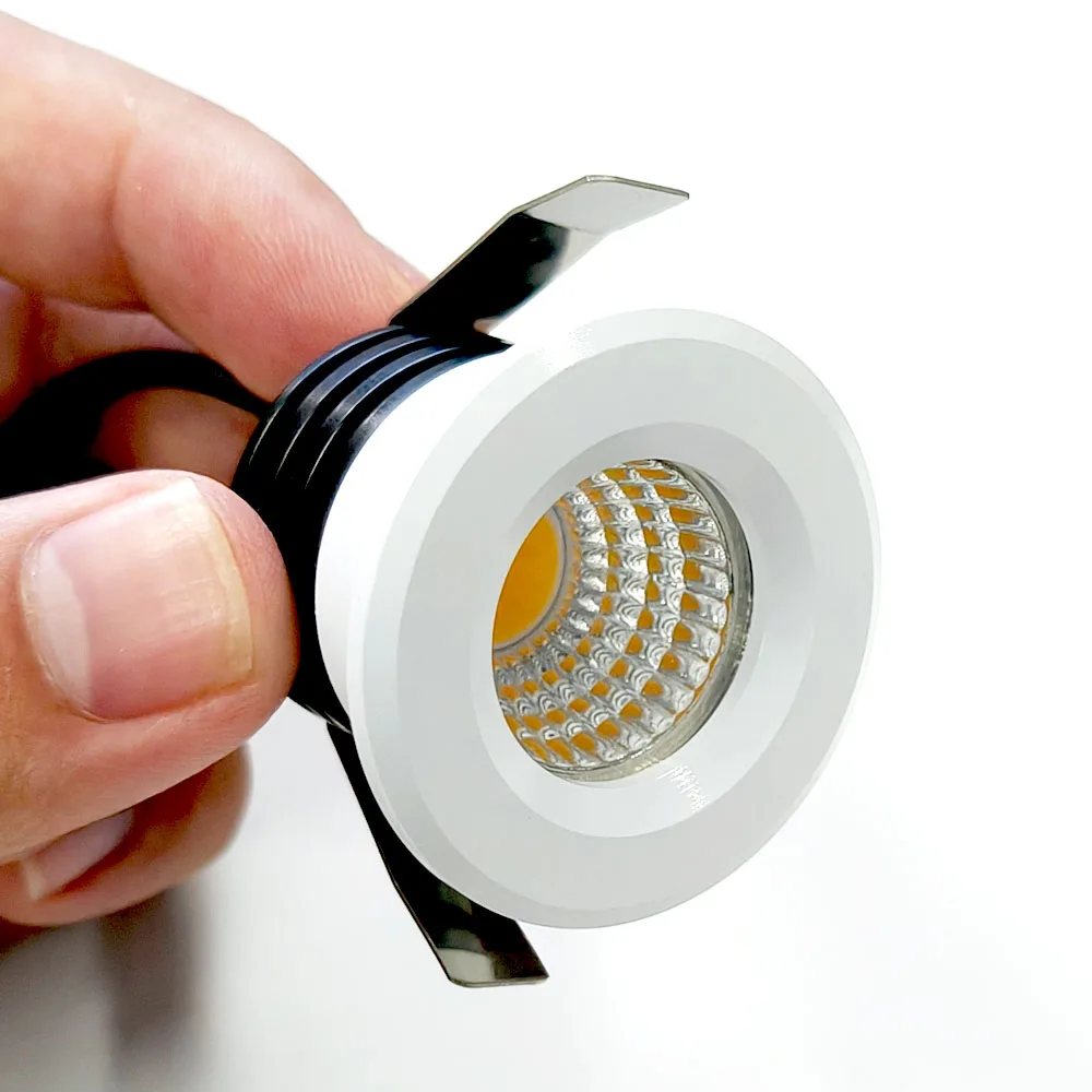 Mini Downlight Recessed Ceiling Lamp, Indoor Room, Stair Step, Step Decorative Lighting, Home, Cabinet, Downlight, 3W, 110-220V