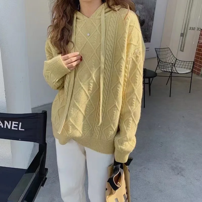 Women Knitted Autumn Sweaters