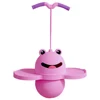 Frog Shape Cartoon Hop Ball Safe and Fun Children Bouncing Ball for Balance Training Pogo Ball with Handle for Kids and Adults 5