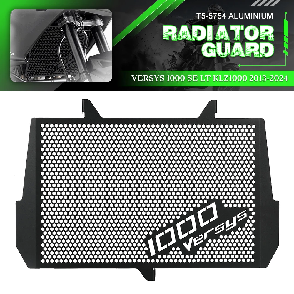 

Motorcycle Radiator Guard Grille Cooler Cover FOR KAWASAKI VERSYS 1000 KLZ1000 SE 2013-2014-2015-2016-2017-2018-2019-2020-2024