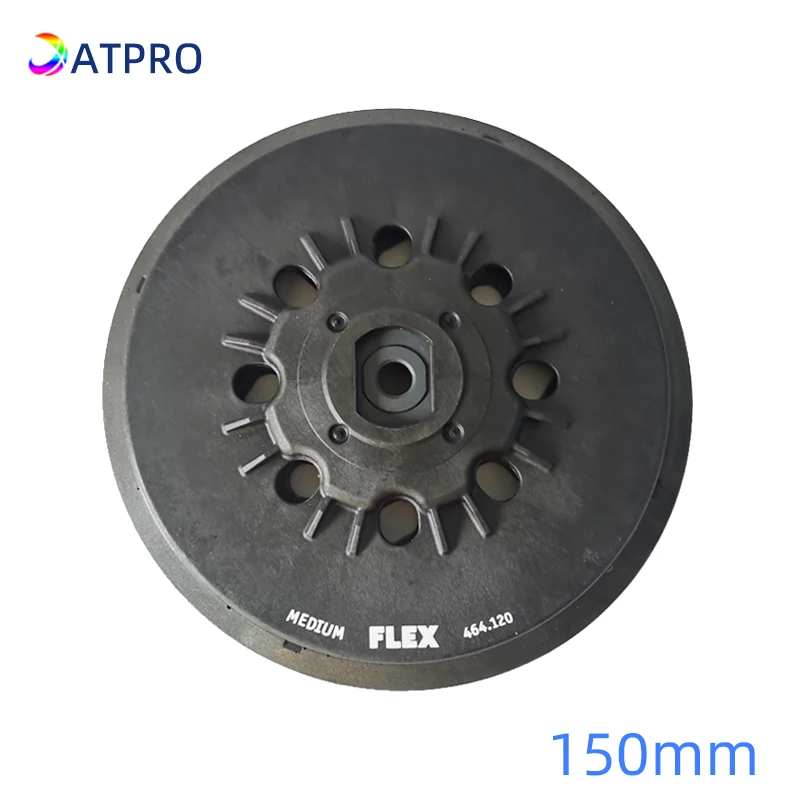 Flax Dry Grinder Original Tray Sander Chassis 150mm Dry Grinder Sucker Sandpaper Machine Stick Disk Grinding Disc