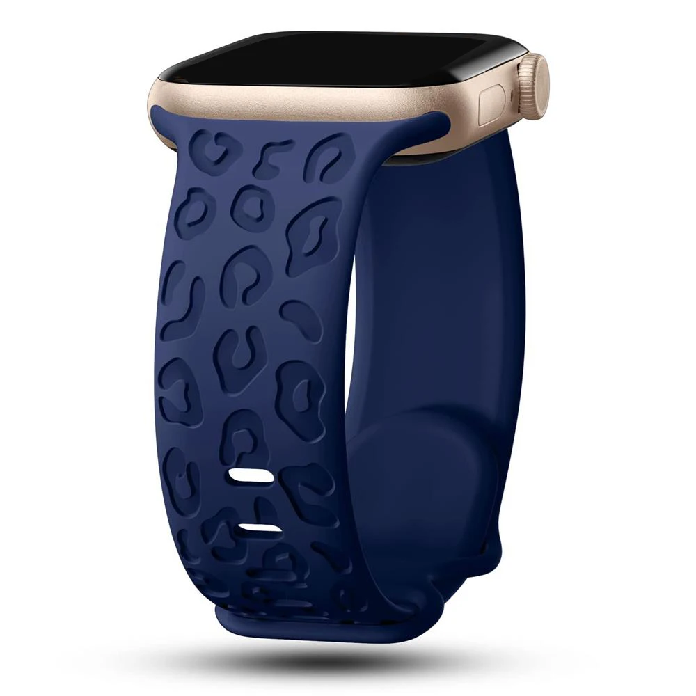 ตัวเลือกสินค้า สายนาฬิกา Apple Watch ยืดหยุ่น สลักลาย หลายขนาด