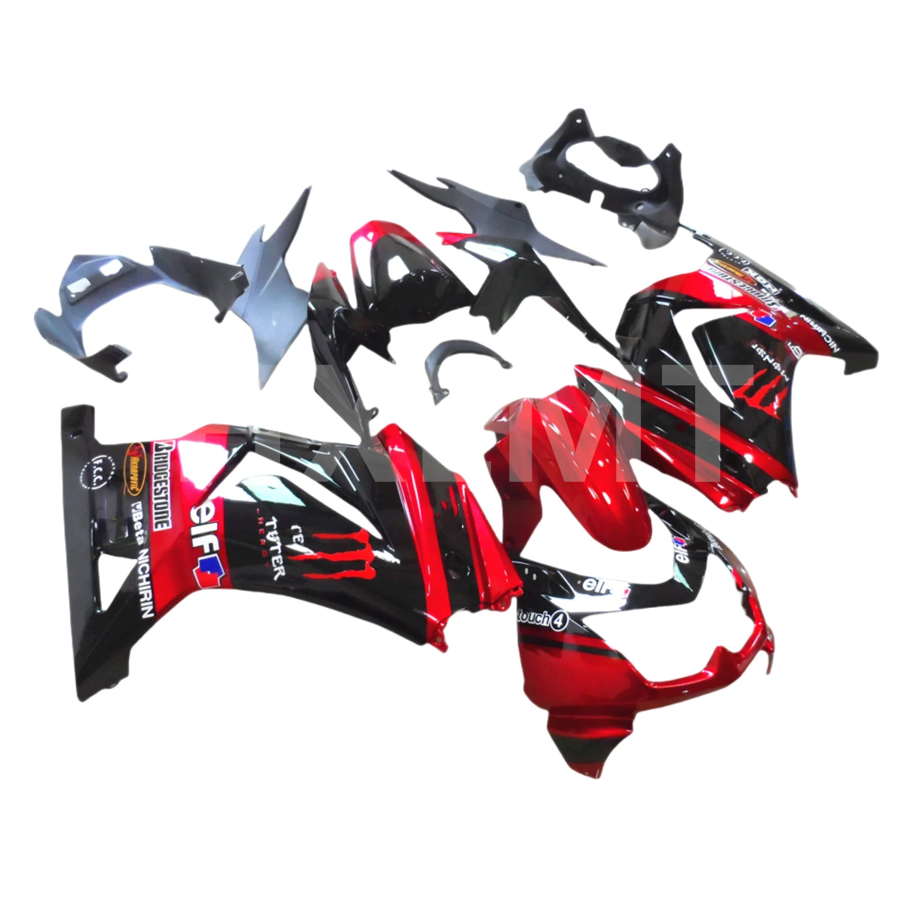 Motorcycle Fairings Kit for KAWASAKI Ninja ZX250R 08 09 10 11 12 ZX 250R EX250 2008 2010 2012 Injection Green Bodywork Set - Image 2