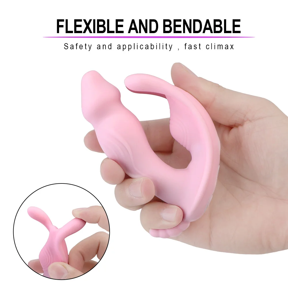 Wireless Remote Clitoris Stimulator G-spot Wearable Vibrator_voghion.com