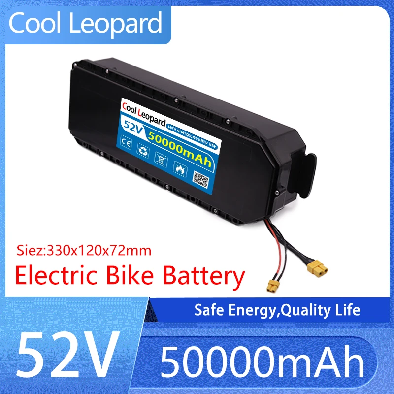 

Original Genuine 16S4P 52V 50AH 18650 Lithium Ion Battery Pack High Power 1000W For Electric Boat Electric Tricycle Battery BMS