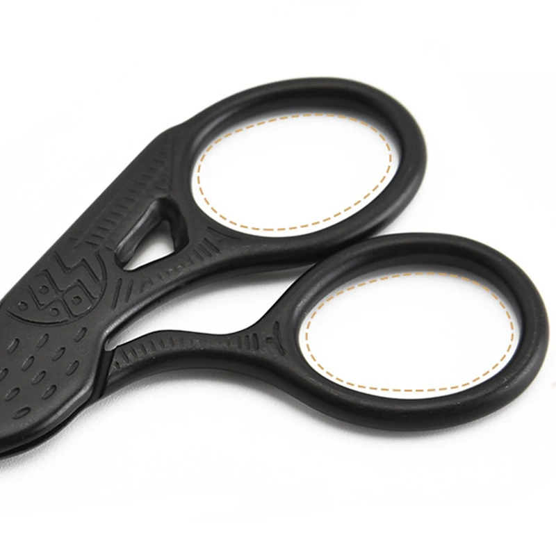 Men's Nose Hair Trimmer Manual Portable Home Round Head Small Scissors Sharp Nose Hair Clipper Nose Hair Cleaner 4