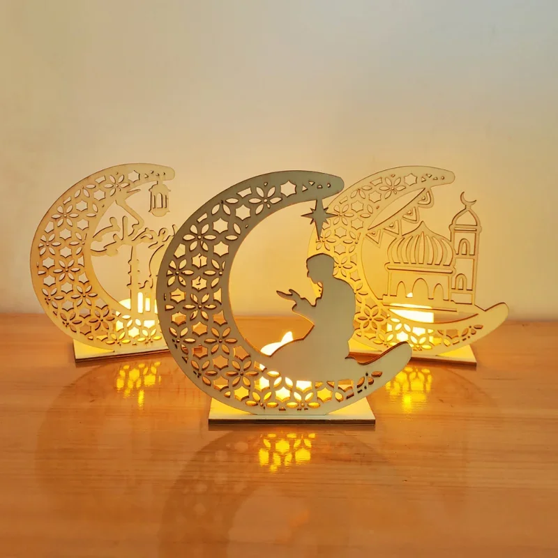 

Ramadan Decoration Festival Wooden Moon Star Lights Deco Bedroom Decoration Ramadan 2023 Ramadan Party Lighting Decorative Lamps