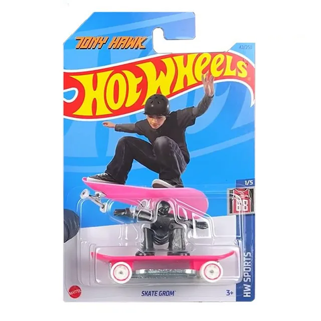 2023-42 Original Hot Wheels Skate Grom Mini Alloy Coupe 1/64 Metal