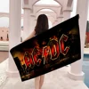 A-ACDC Microfiber Blanket Quick Drying Beach Towels Oversized Printing Super Absorbent Pool Towel Blanket 1