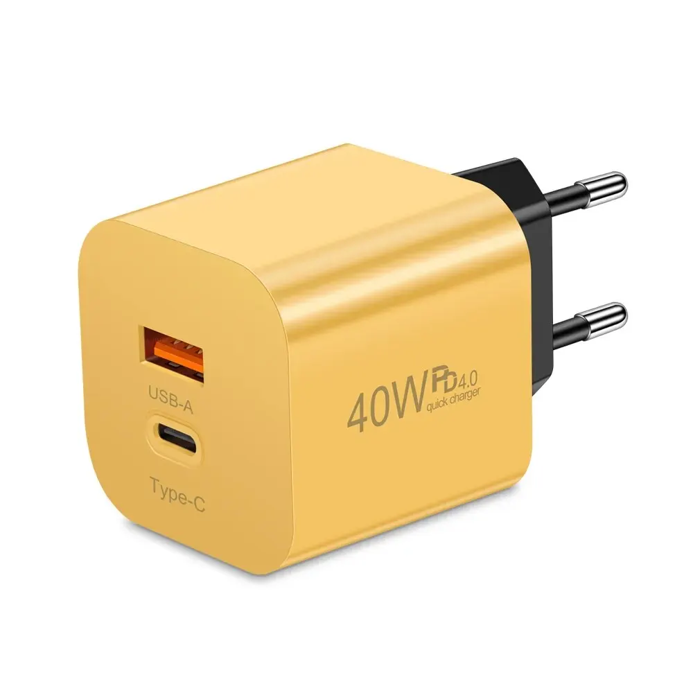 EU Plug Yellow
