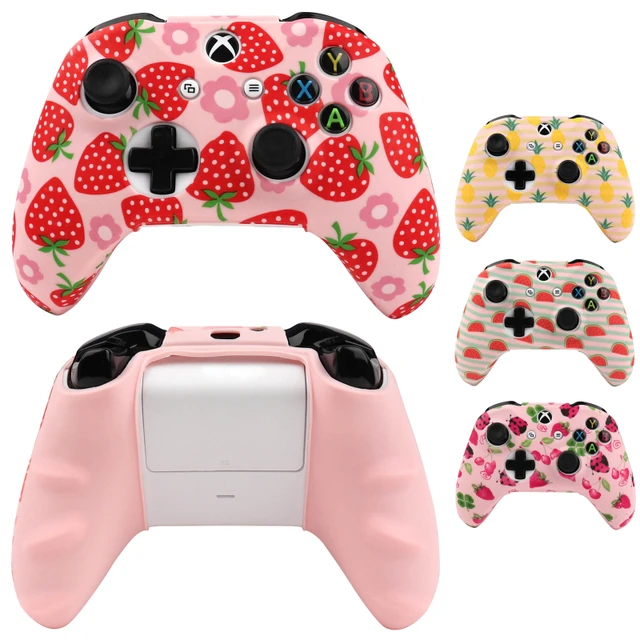  RALAN Pink Controller Skins for PS4, Silicone