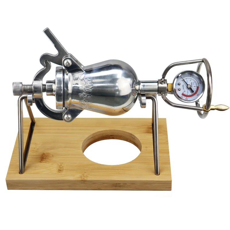 

280ml 304 Stainless Steel Automatic Mini Popcorn Machine Home Small Popcorn Pots Old Fashioned Hand Cranked Popcorn Maker