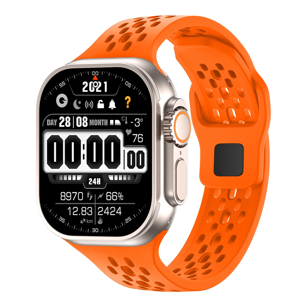 Premium Silicone Watch Band - Versatile Bracelet Strap