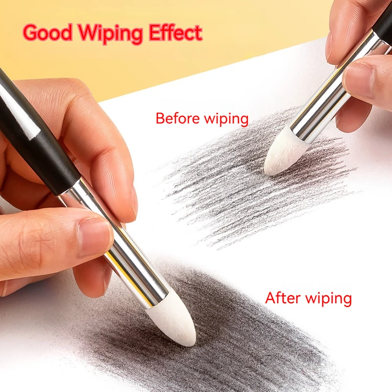 Professional Pencil Eraser School Supply Detail Eraser Highlight Art Painting Drawing Charcoal Pastel Work Artists Stationery