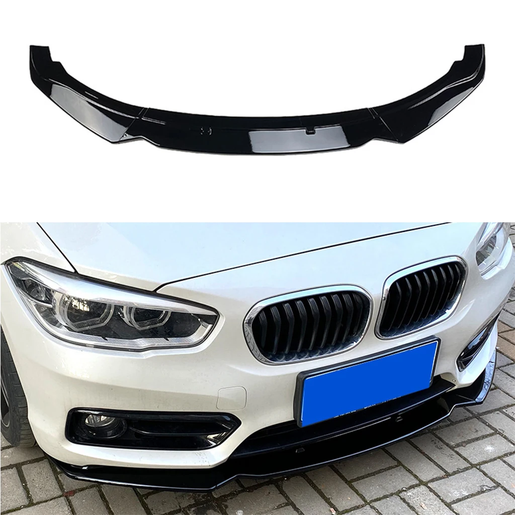 Front Bumper Lip Spoiler Protector Lower Blade Splitter for BMW 1 Series F20 F21 116i 118i 120i 2011 -