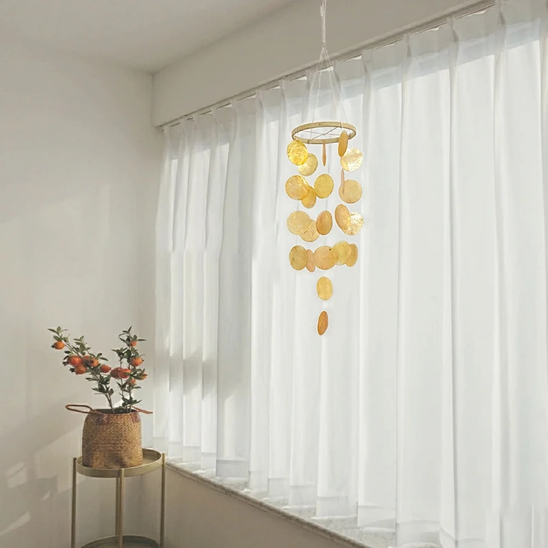 Natural Shell Wind Chimes Moon Dream Catchers