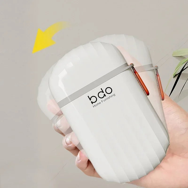 Soap Box Travel Portable Mini Soap Box Sealed Drain with Lid Transparent Light Luxury Premium 3