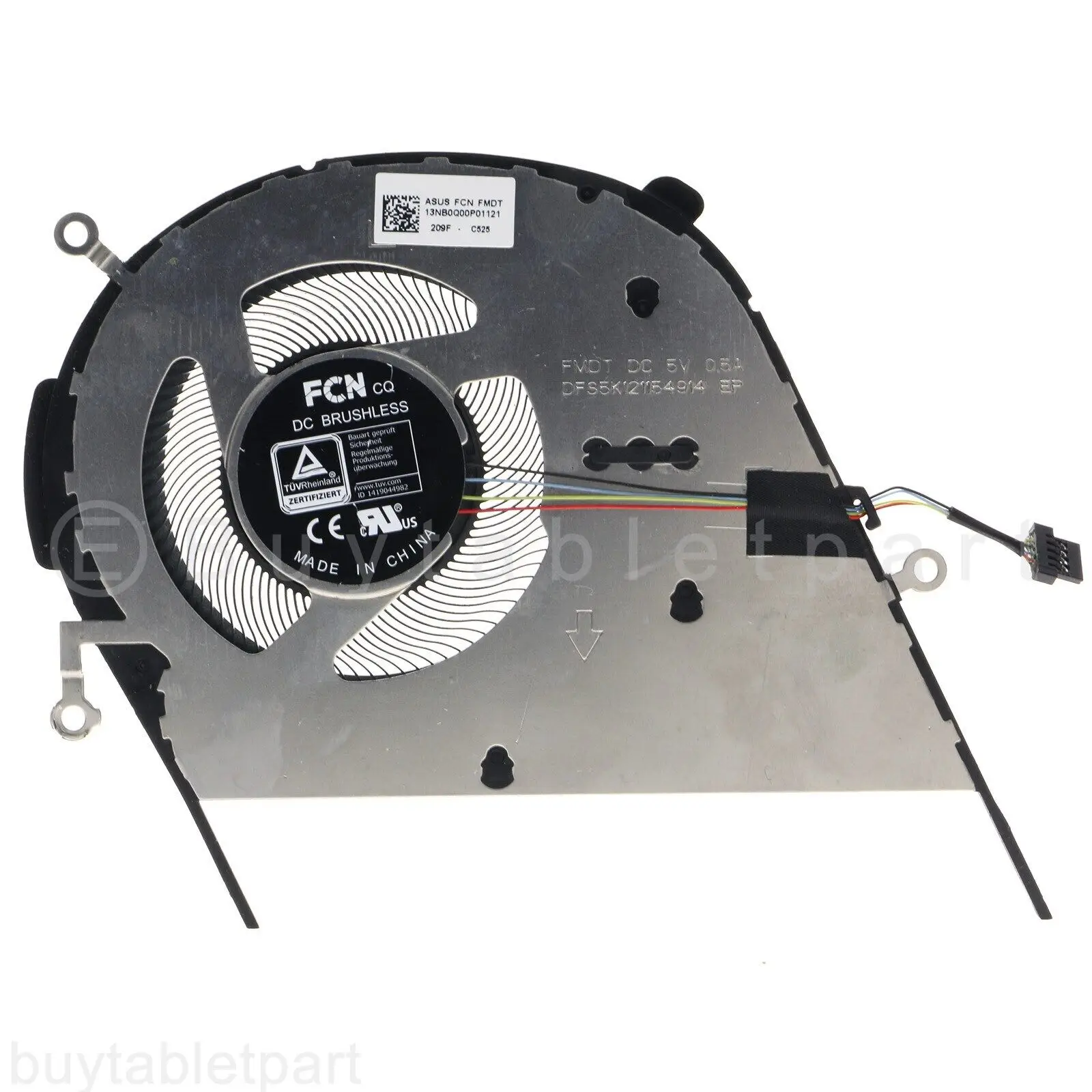 Ventilador de Refrigeração da Cpu para Asus Vivobook K433 K413 F413 D413 A413 Novo