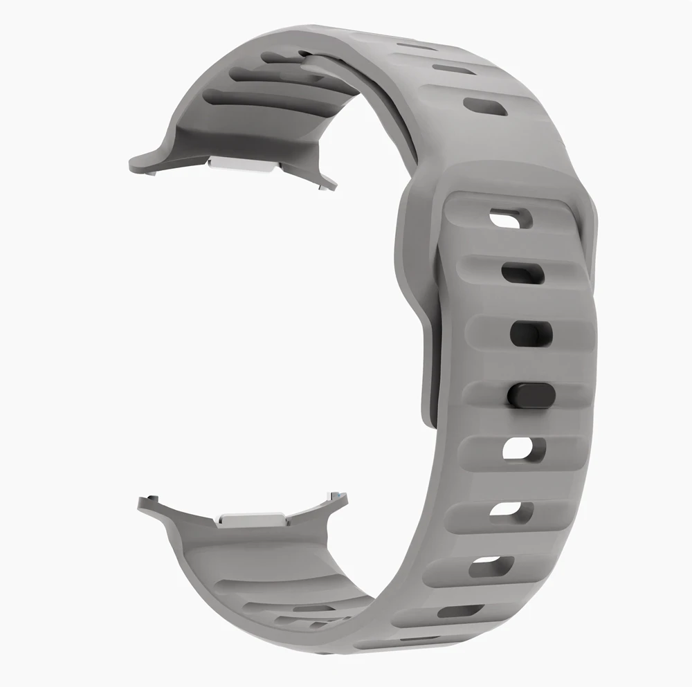 Silicone Sport Strap for 47mm Watch Ultra - No Gaps Design Replacement Bracelet