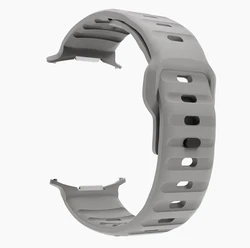 Silicone Sport Strap for 47mm Watch Ultra - No Gaps Design Replacement Bracelet (LightGray)