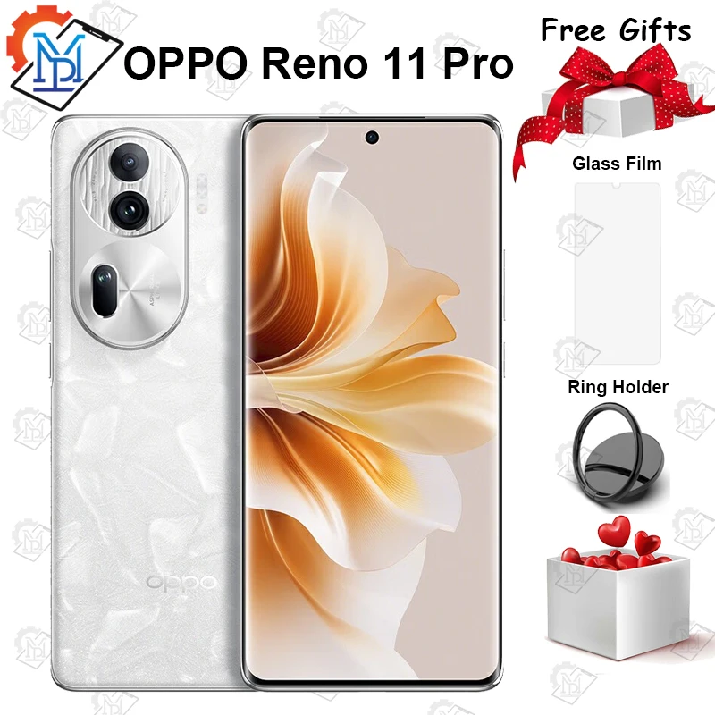 Originale Oppo Reno 11 Pro 5G 6.74 "120Hz Schermo Snapdragon 8 + Gen 1 Fotocamera 50Mp Batteria 80W Supercharger Smartphone Nfc
