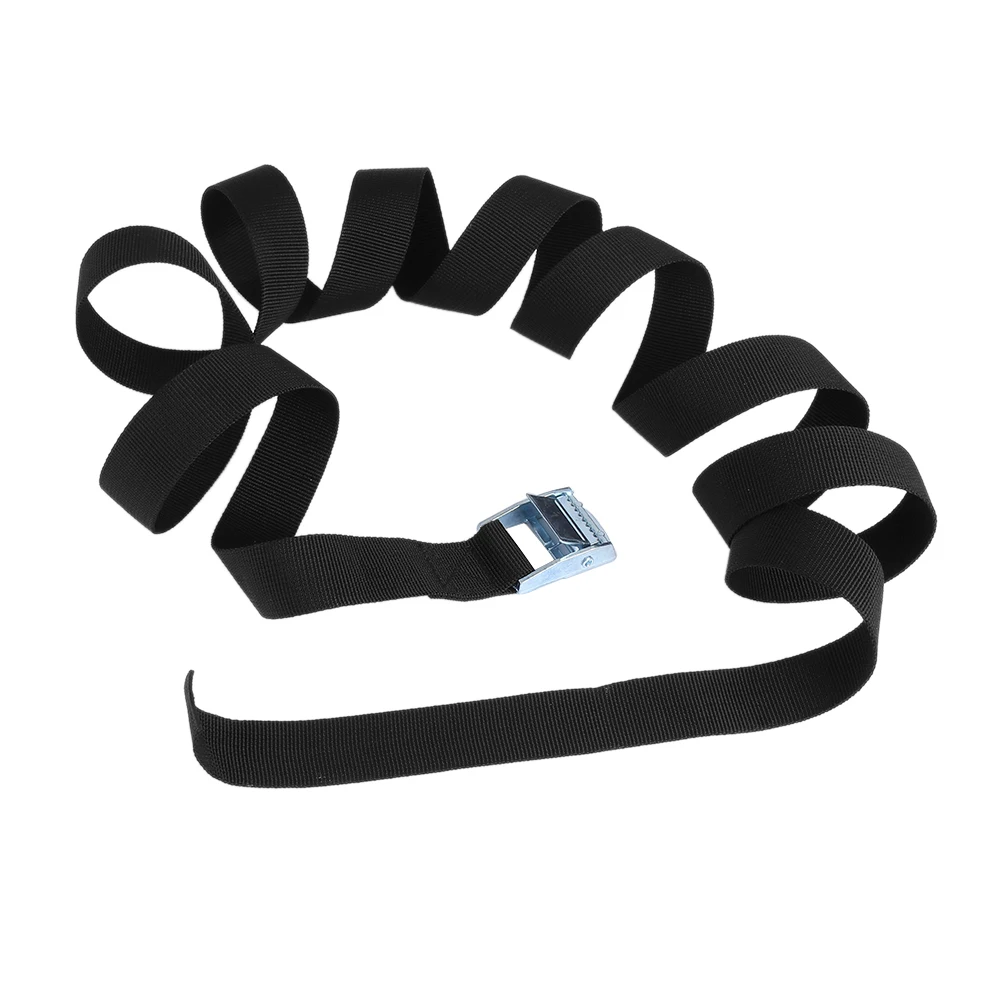 1-6M Black Hot New Buckle Belt Car Cargo Strap Strong ratchet Luggage Lashing Cargo Bundling Auto Accessories