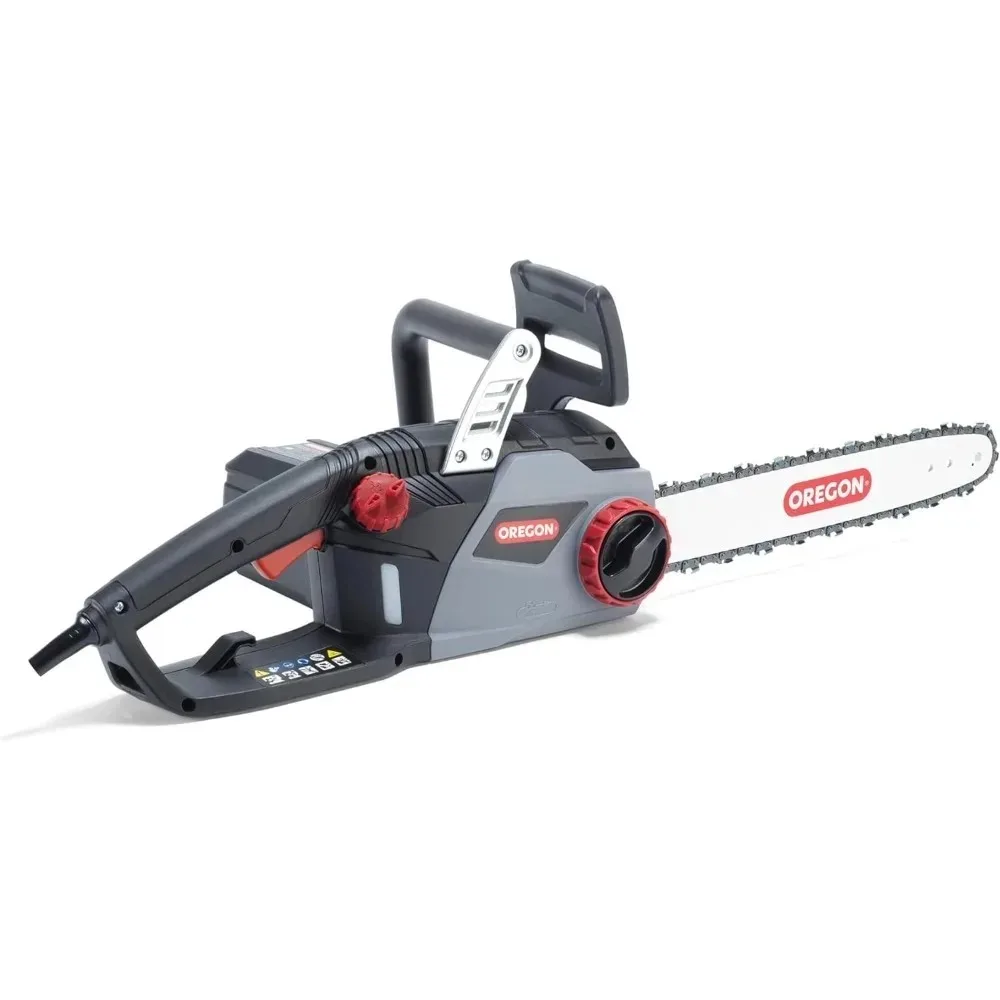 

15 Amp Electric Chainsaw, Powerful Corded Electric Saw with 16-Inch Guide Bar & ControlCut Saw Chain, Quiet & Low Kickback