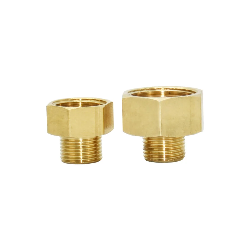 

G1/2 G3/4 To 3/8" Male Female Thread Connector Brass Reducing Copper Transition Fittings Cleaning Machine Kitchen Bathroom