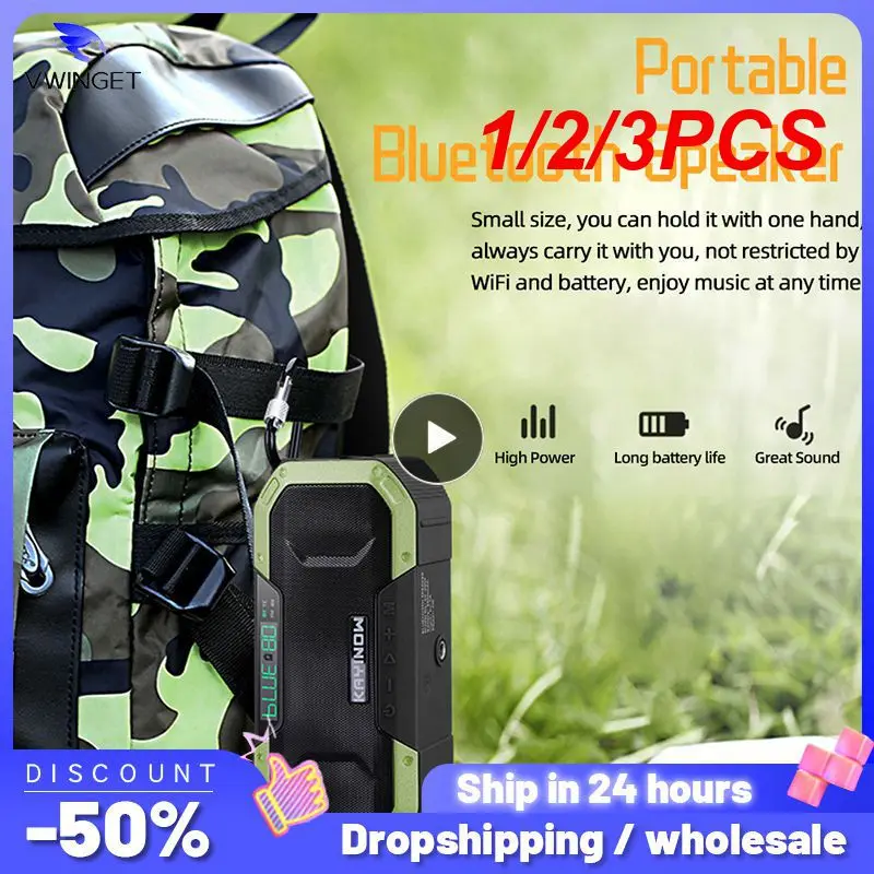 

1/2/3PCS Solar-Powered Portable AM/FM Radio with 5000mAh Power Bank Hand-Crank LED Light Compass Emergency Camping and