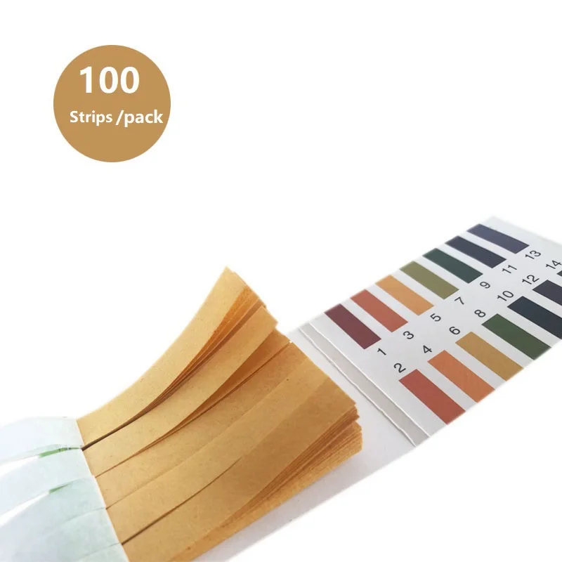 PH Litmus Paper Ph Test Strips Water Cosmetics Soil Acidity Saliva Urine Test Strips Control Card 2000 Strips 1-14