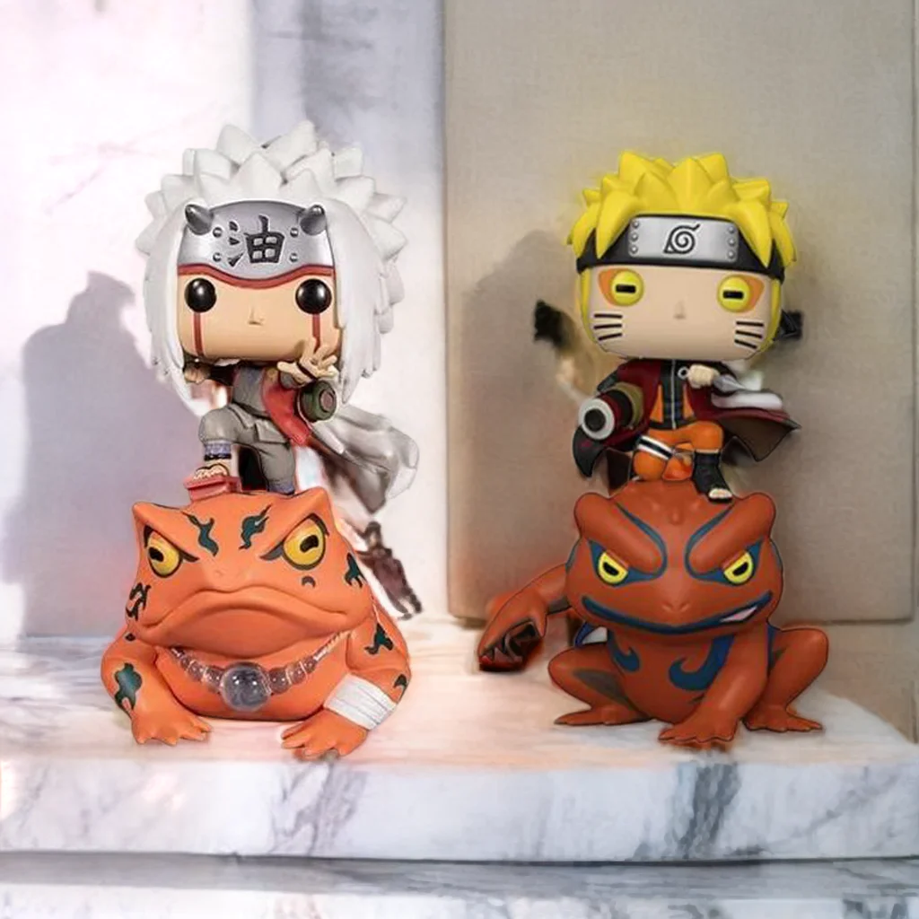 

Naruto Jiraiya on Gamakichi Exclusive Vinyl Cute Figure Model Doll Toys 18cm