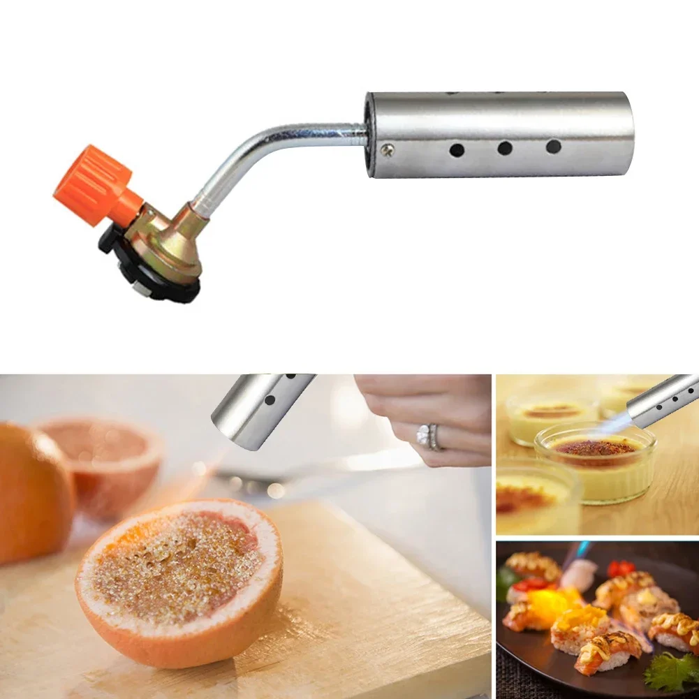 Gas burner Metal Welding Torch Flame Gun Butane Outdoor Camping Lighter Flamethrower Heating Ignition Welding Equipment