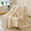 Double Sided Soft Shawl Blanket - Thick Warm Cover Blanket, Air Conditioning Blanket, Office Nap Blanket 3