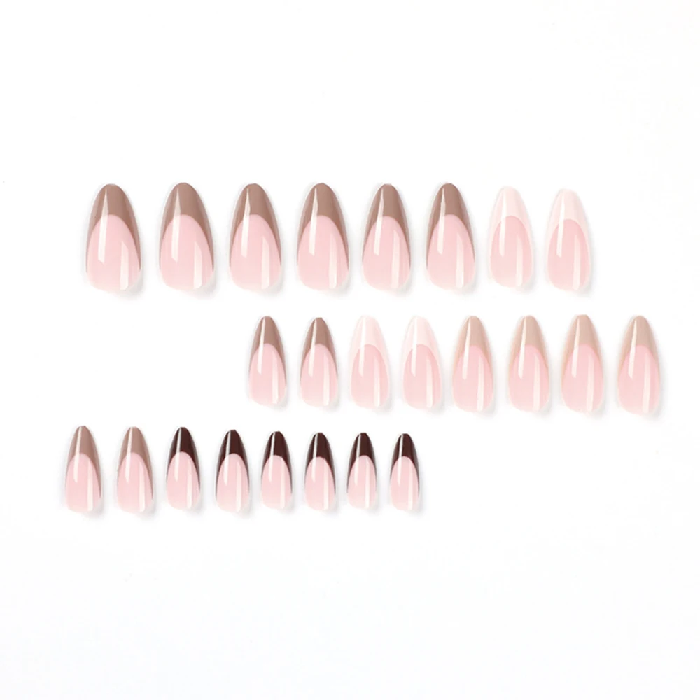 

Искусственные ногти во французском стиле, супер подходят для настоящих ногтей для маникюра, влюбленных, блоггер красоты