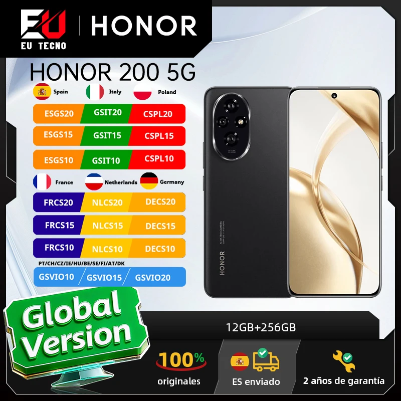 Smartfon Global Version HONOR 200 5G z EU za $269.11 / ~999zł