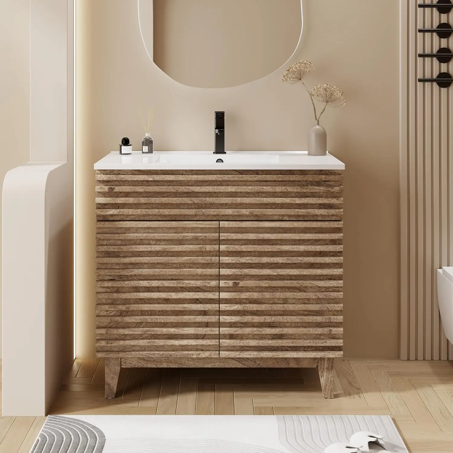 36" Mid-Century Vanity 1