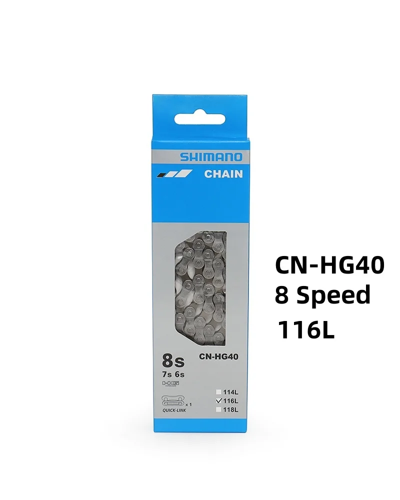 SHIMANO Bicycle Chain CN-HG40 HG53 HG54 HG95 HG601 HG701 HG901 MTB Bike Chain 8 9 10 11 Speed 116L Bike Chains Bicycle Parts bicycle chains,bicycle chain