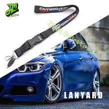 

Performance Lanyards Cell Phone ID Card Neck Straps JDM Car Keychain For BMW E46 F30 E90 E60 F20 F10 E36 E39 E87 G3 Accessories