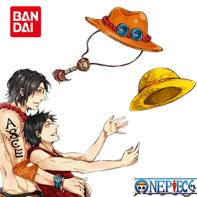 Uma peça portgas d ace chapéus anime cosplay cowboy boné para homens  mulheres crianças piratas boné chapéus brinquedos para crianças adulto  presente de natal - AliExpress