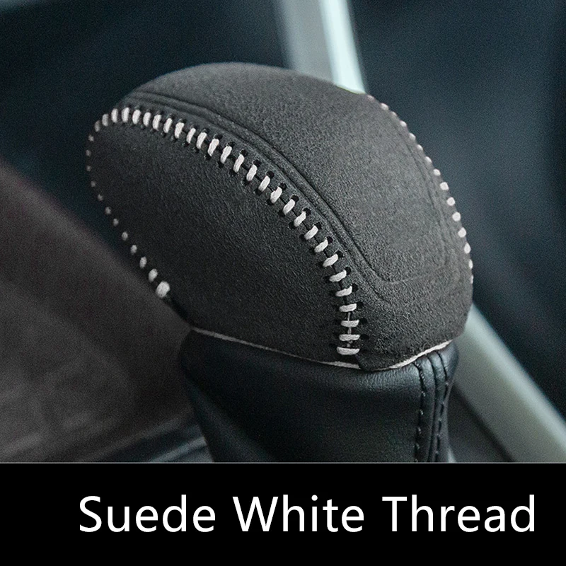 Non-Slip Car Gear Shift Knob Cover Trim with Grip Handle